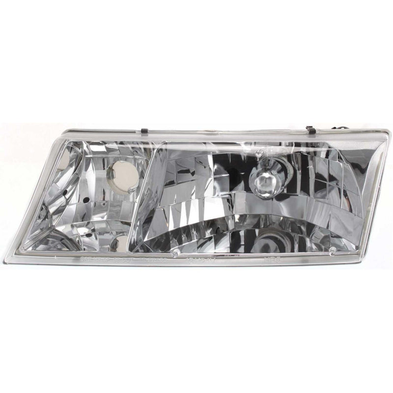 DURAFORCE Headlights Headlamps Left & Right Pair Set for 98-02 Mercury Grand Marquis