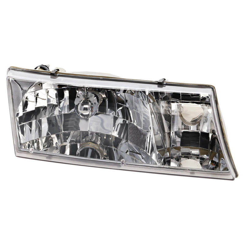 DURAFORCE Headlights Headlamps Left & Right Pair Set for 98-02 Mercury Grand Marquis