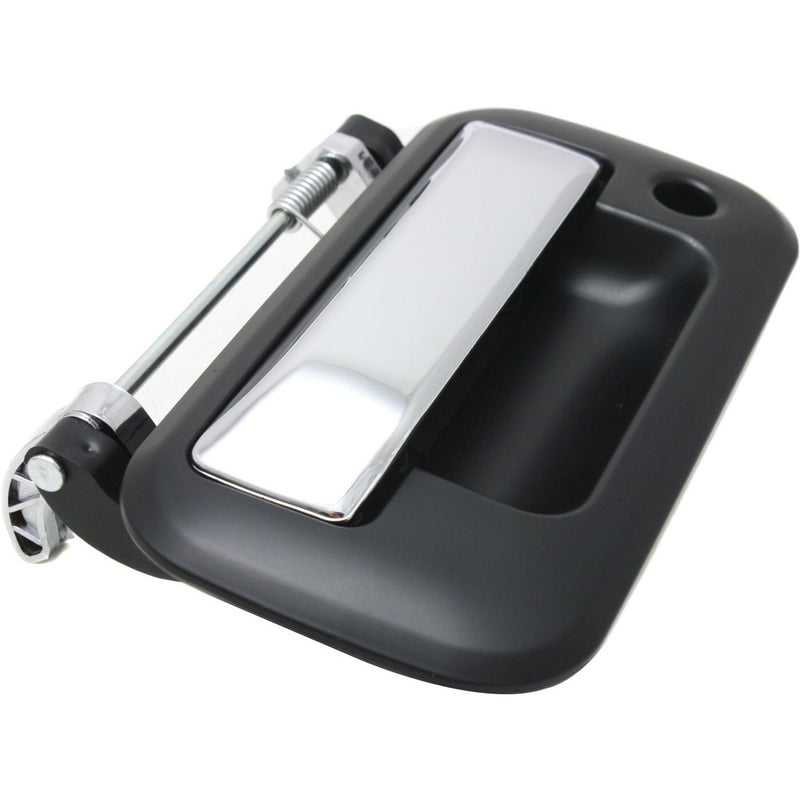 DURAFORCE Tailgate Handle For 2004-2013 Ford F-150 Chrome Lever Smooth Housing Exterior