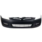 DURAFORCE Front Bumper Cover For 2003-2005 Honda Accord Coupe Primed With Emblem Provision