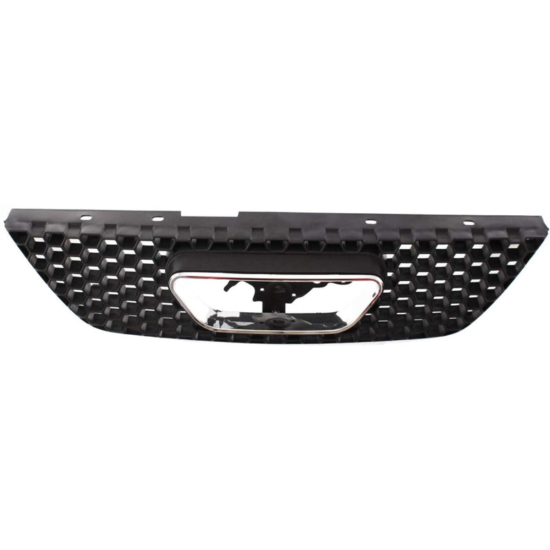 DURAFORCE Grille For 99-2004 Ford Mustang Textured Black Plastic