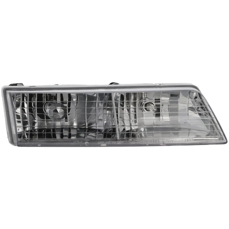 DURAFORCE Headlight Set For 95-97 Mercury Grand Marquis Sedan Left and Right With Bulb 2Pc