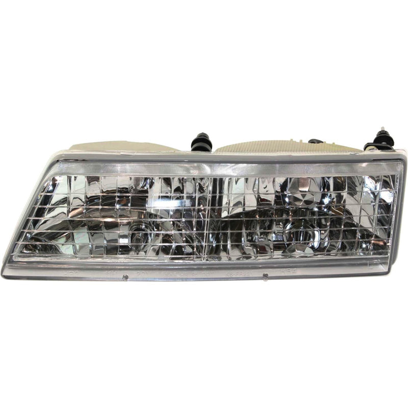 DURAFORCE Headlight Set For 95-97 Mercury Grand Marquis Sedan Left and Right With Bulb 2Pc