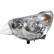 DURAFORCE Headlight Assembly Set For 2007-2010 Chrysler Sebring Left and Right With Bulb