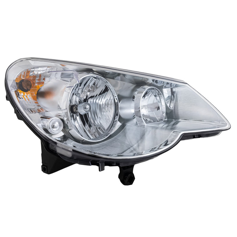DURAFORCE Headlight Assembly Set For 2007-2010 Chrysler Sebring Left and Right With Bulb