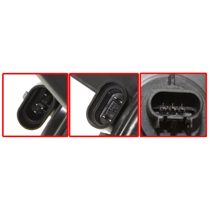 DURAFORCE Headlight Assembly Set For 2007-2010 Chrysler Sebring Left and Right With Bulb
