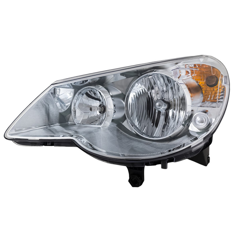 DURAFORCE Headlight Assembly Set For 2007-2010 Chrysler Sebring Left and Right With Bulb