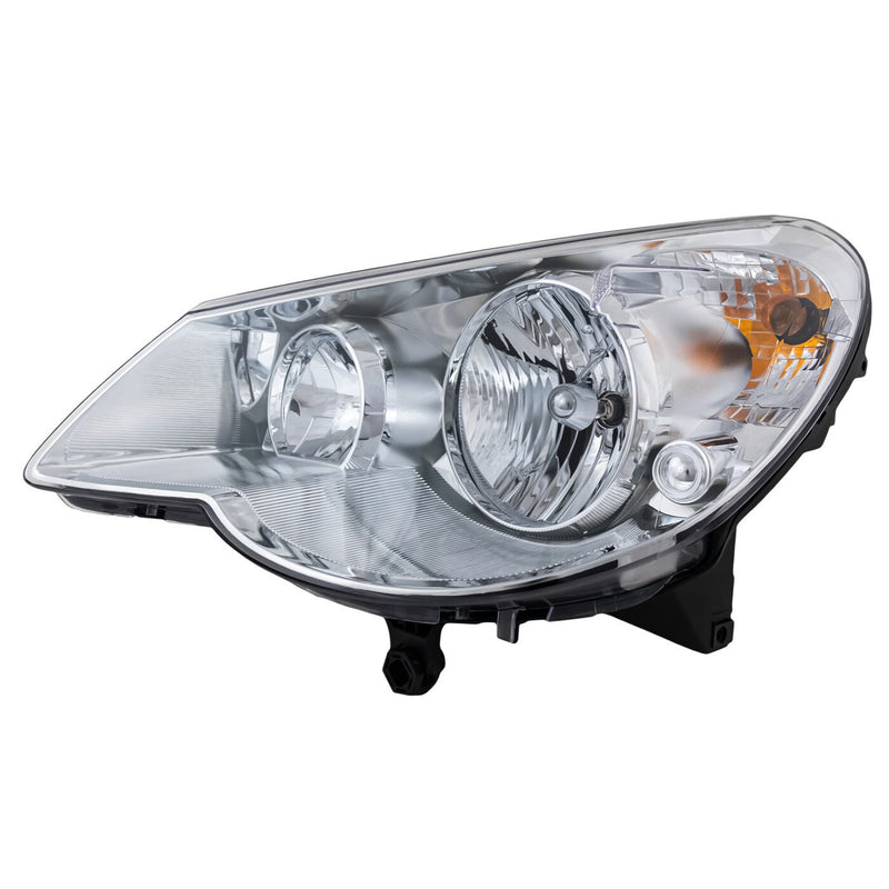DURAFORCE Headlight Assembly Set For 2007-2010 Chrysler Sebring Left and Right With Bulb