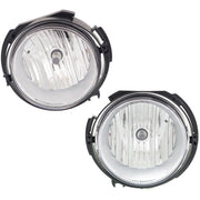 DURAFORCE Set of 2 Clear Lens Fog Light For 2006-11 Chevrolet HHR LH & RH CAPA w/ Bulbs