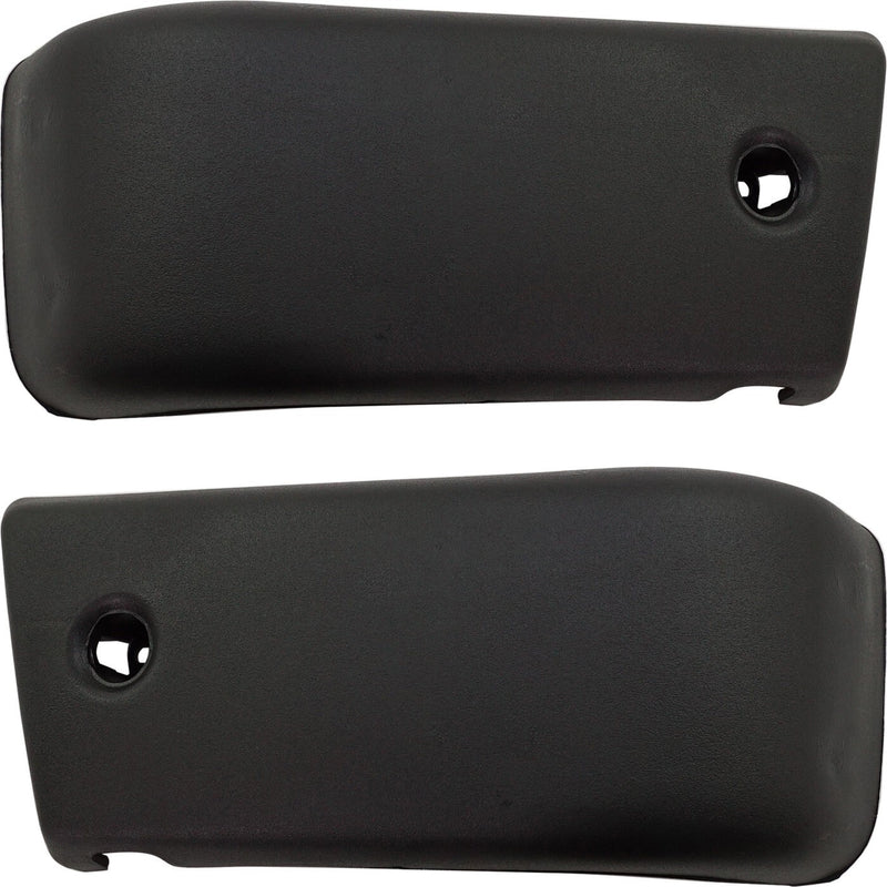 DURAFORCE Bumper End Cap Front Driver and Passenger Set For 1984-1988 Toyota Pickup RWD