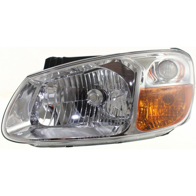 DURAFORCE Headlight Set For 2007-2009 Kia Spectra Left and Right With Bulb 2Pc