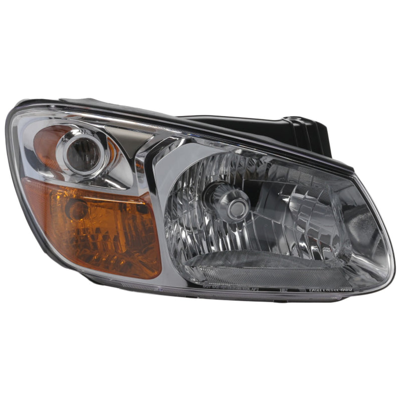 DURAFORCE Headlight Set For 2007-2009 Kia Spectra Left and Right With Bulb 2Pc