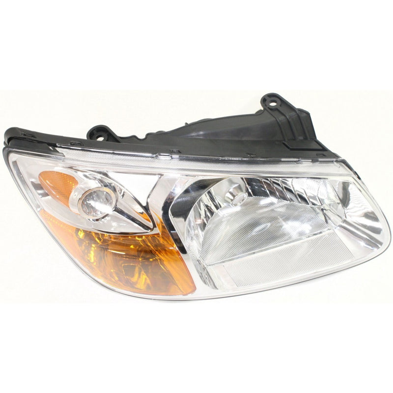 DURAFORCE Headlight Set For 2007-2009 Kia Spectra Left and Right With Bulb 2Pc