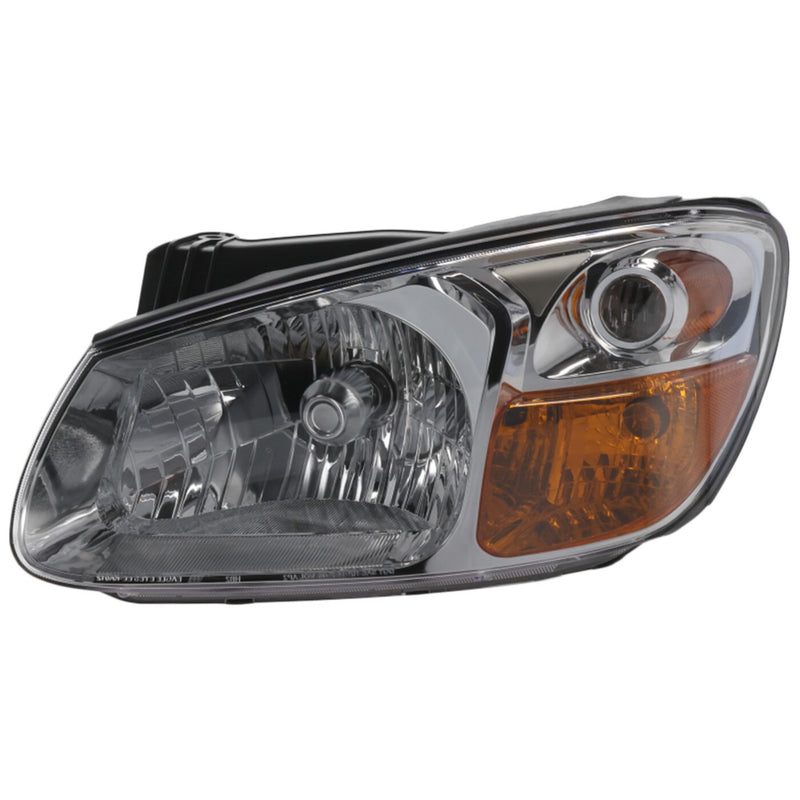 DURAFORCE Headlight Set For 2007-2009 Kia Spectra Left and Right With Bulb 2Pc