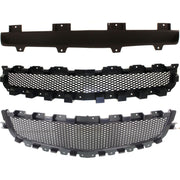 DURAFORCE Grille Assembly Set For 2008-2012 Chevrolet Malibu Upper and Lower Paintable