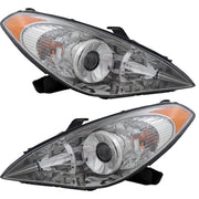 DURAFORCE Headlight Set For 2004 2005 2006 Toyota Solara Left and Right With Bulb 2Pc