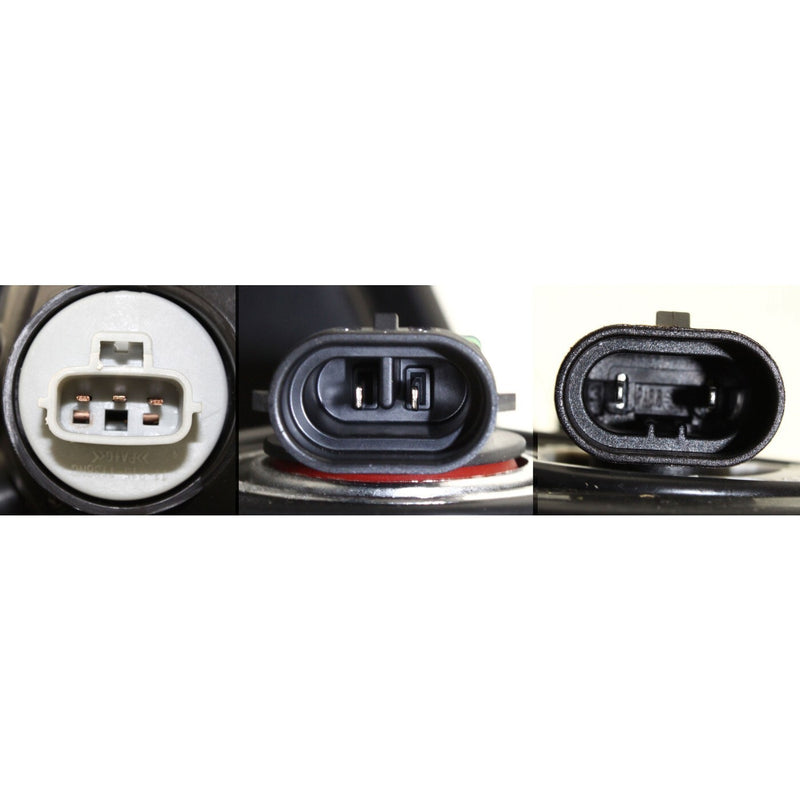 DURAFORCE Headlight Set For 2004 2005 2006 Toyota Solara Left and Right With Bulb 2Pc