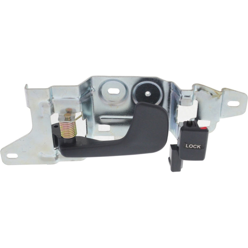 DURAFORCE Interior Door Handle Set For 1992-1995 Honda Civic Black Front Black 2Pc