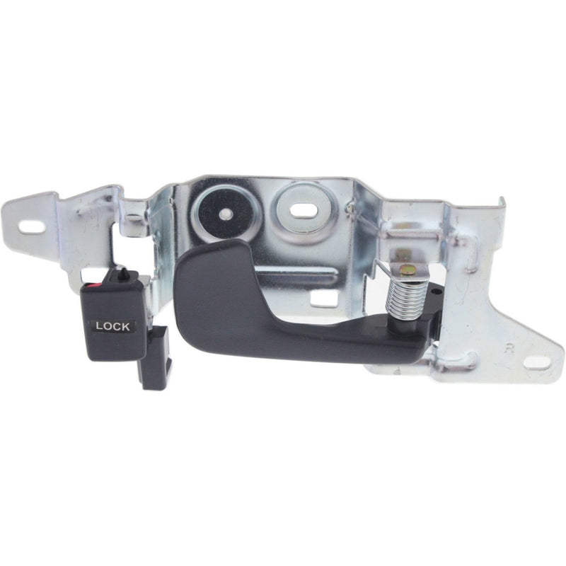 DURAFORCE Interior Door Handle Set For 1992-1995 Honda Civic Black Front Black 2Pc