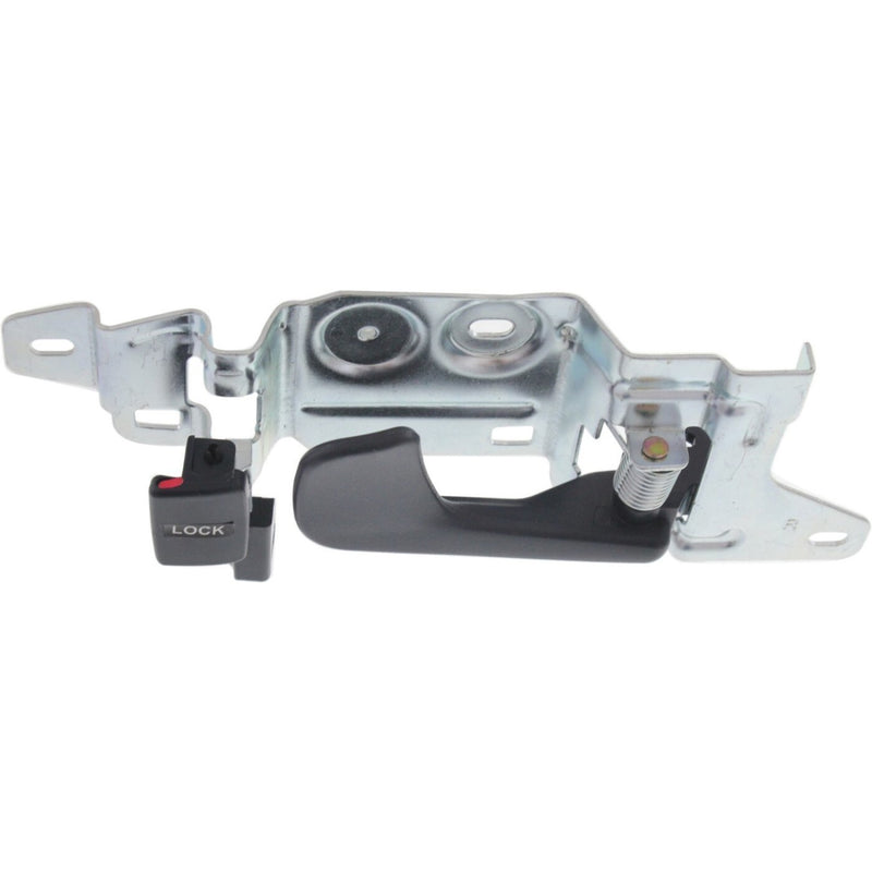 DURAFORCE Interior Door Handle Set For 1992-1995 Honda Civic Black Front Black 2Pc