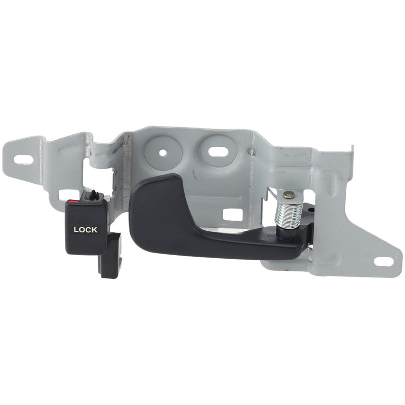 DURAFORCE Interior Door Handle Set For 1992-1995 Honda Civic Black Front Black 2Pc