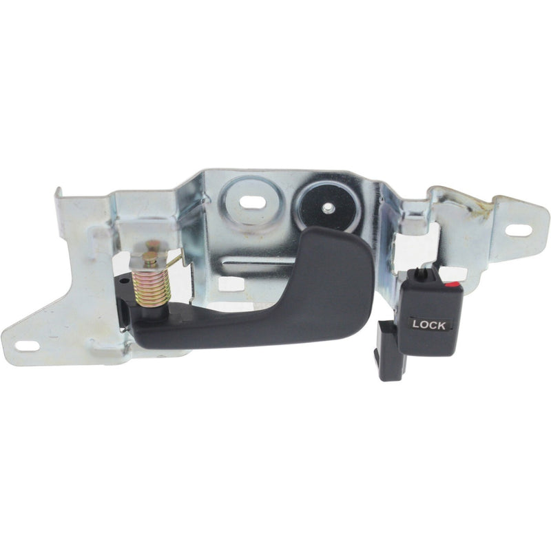 DURAFORCE Interior Door Handle Set For 1992-1995 Honda Civic Black Front Black 2Pc