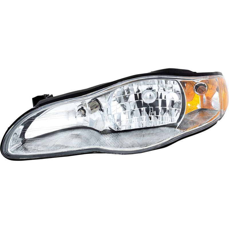 DURAFORCE Headlight Set For 2000-2005 Chevrolet Monte Carlo Left and Right With Bulb 2Pc