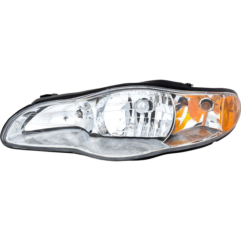 DURAFORCE Headlight Set For 2000-2005 Chevrolet Monte Carlo Left and Right With Bulb 2Pc