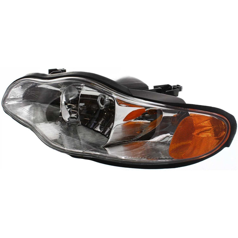 DURAFORCE Headlight Set For 2000-2005 Chevrolet Monte Carlo Left and Right With Bulb 2Pc