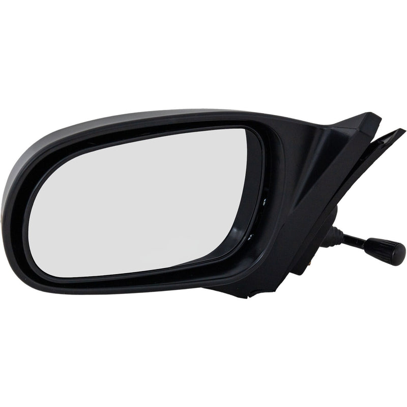 DURAFORCE Manual Remote Side View Door Mirror LH Left Driver Side for 96-00 Honda Civic