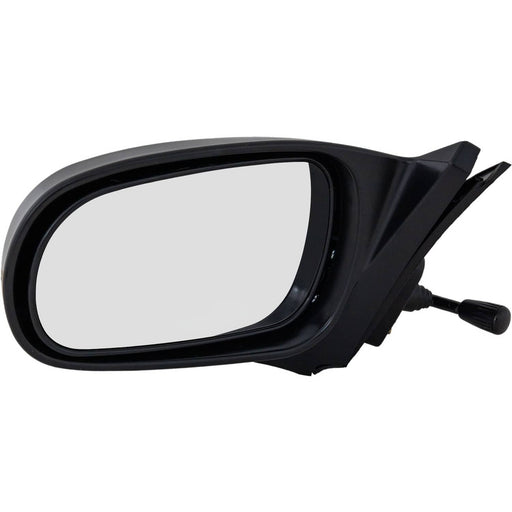DURAFORCE Manual Remote Side View Door Mirror LH Left Driver Side for 96-00 Honda Civic