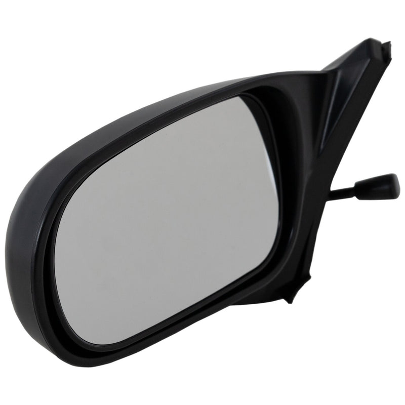 DURAFORCE Manual Remote Side View Door Mirror LH Left Driver Side for 96-00 Honda Civic