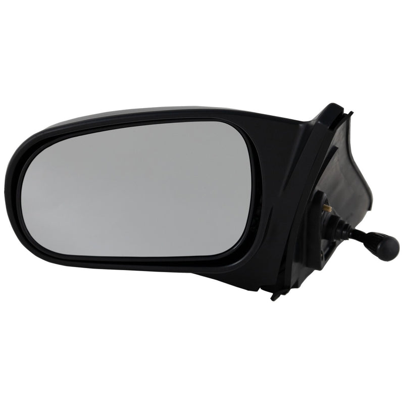 DURAFORCE Manual Remote Side View Door Mirror LH Left Driver Side for 96-00 Honda Civic