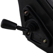 DURAFORCE Manual Remote Side View Door Mirror LH Left Driver Side for 96-00 Honda Civic