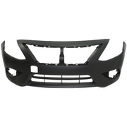 DURAFORCE Front Bumper Cover For 2015-2016 Nissan Versa Primed