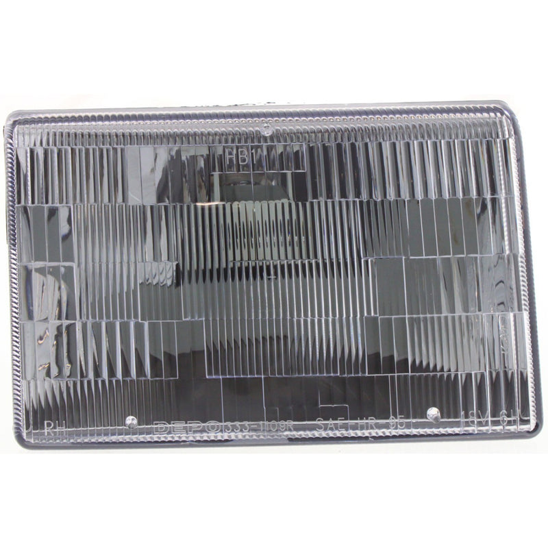 DURAFORCE Headlight Kit For 93-96 Jeep Grand Cherokee With Corner Light Turn Signal Light