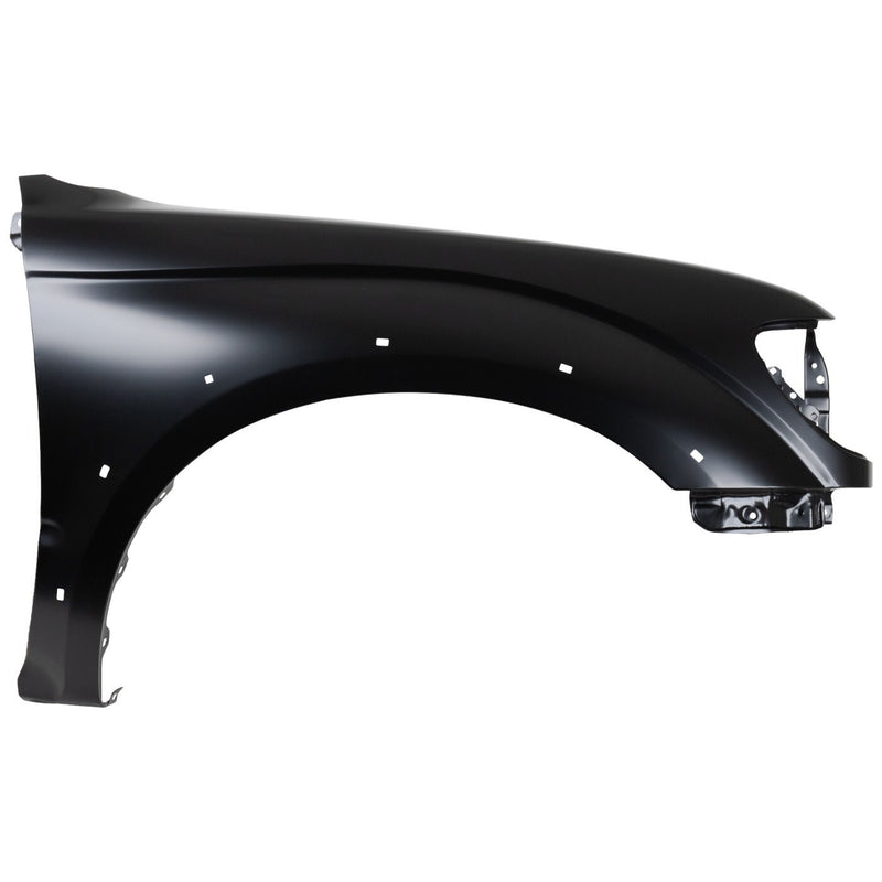 DURAFORCE Front Right Fender For 2001-2004 Toyota Tacoma Primed Steel With Molding Holes