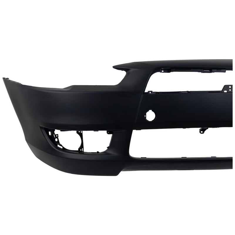 DURAFORCE Front Bumper Cover For 2008-2015 Mitsubishi Lancer Primed With Fog Light Holes