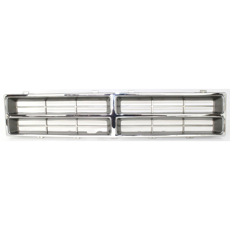 DURAFORCE Grille Assembly Kit For 1986-1990 Dodge D150 Grille Assembly - FWD Chrome