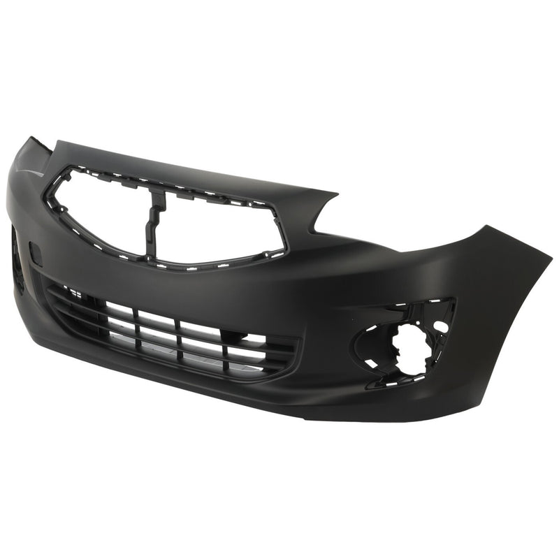 DURAFORCE Front Bumper Cover For 2017-2020 Mitsubishi Mirage G4 Primed