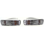DURAFORCE Turn Signal Light Set For 96-98 Toyota 4Runner with Bulb Front Diamond Design
