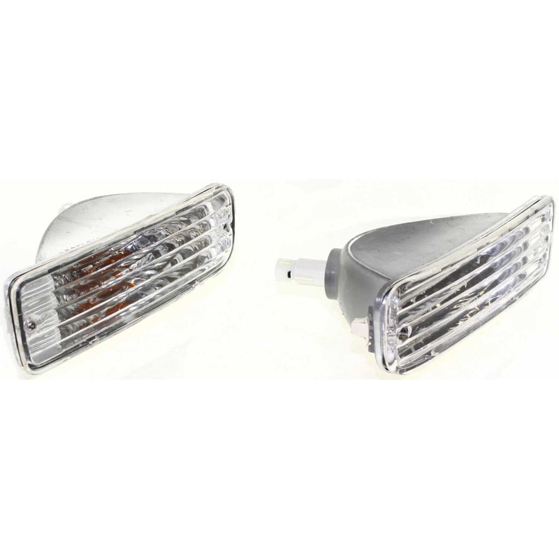 DURAFORCE Turn Signal Light Set For 96-98 Toyota 4Runner with Bulb Front Diamond Design