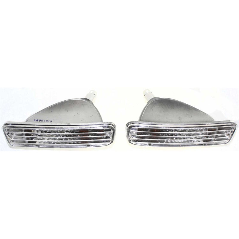 DURAFORCE Turn Signal Light Set For 96-98 Toyota 4Runner with Bulb Front Diamond Design