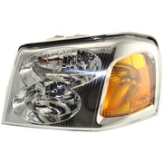 DURAFORCE Driver and Passenger Side Headlights For GMC Envoy 2002-2009 Halogen with Bulbs