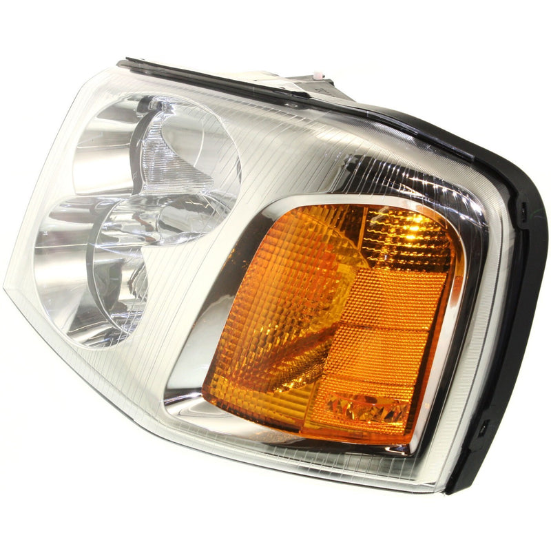 DURAFORCE Driver and Passenger Side Headlights For GMC Envoy 2002-2009 Halogen with Bulbs