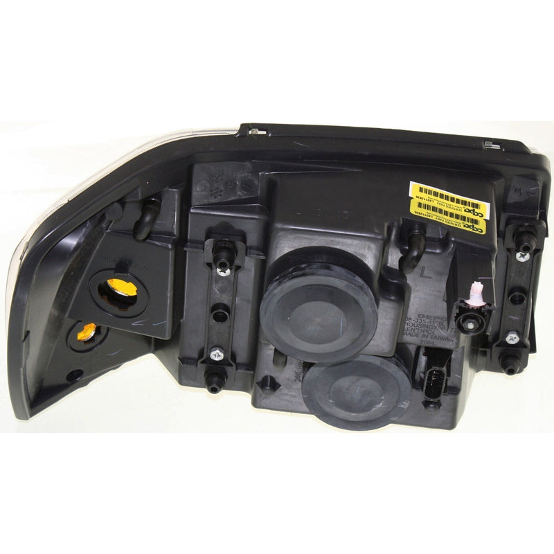 DURAFORCE Driver and Passenger Side Headlights For GMC Envoy 2002-2009 Halogen with Bulbs