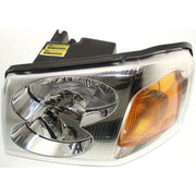 DURAFORCE Driver and Passenger Side Headlights For GMC Envoy 2002-2009 Halogen with Bulbs