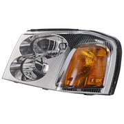 DURAFORCE Driver and Passenger Side Headlights For GMC Envoy 2002-2009 Halogen with Bulbs