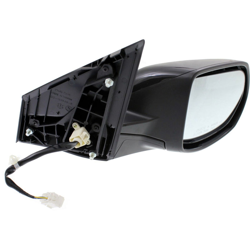 DURAFORCE Power Mirror For 2012-2014 Honda CR-V Passenger Side Manual Folding Paintable