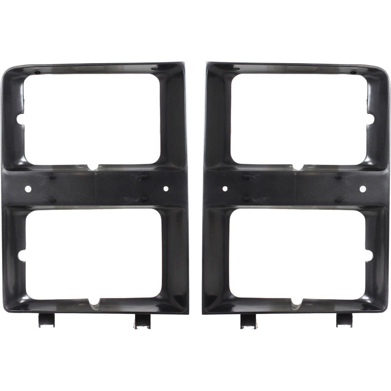 DURAFORCE Headlight Door Set For 1983-84 Chevrolet C10 K10 Left and Right Primed Dual Type